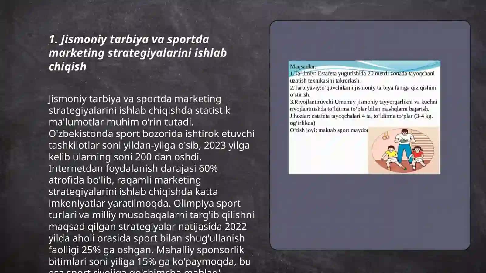 Jismoniy tarbiya va sportda marketing xizmatini boshqarish 3