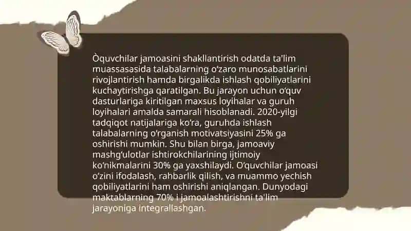 Òquvchilar jamoasi bilan hamkorlikda ish olib borish metodikasi 3