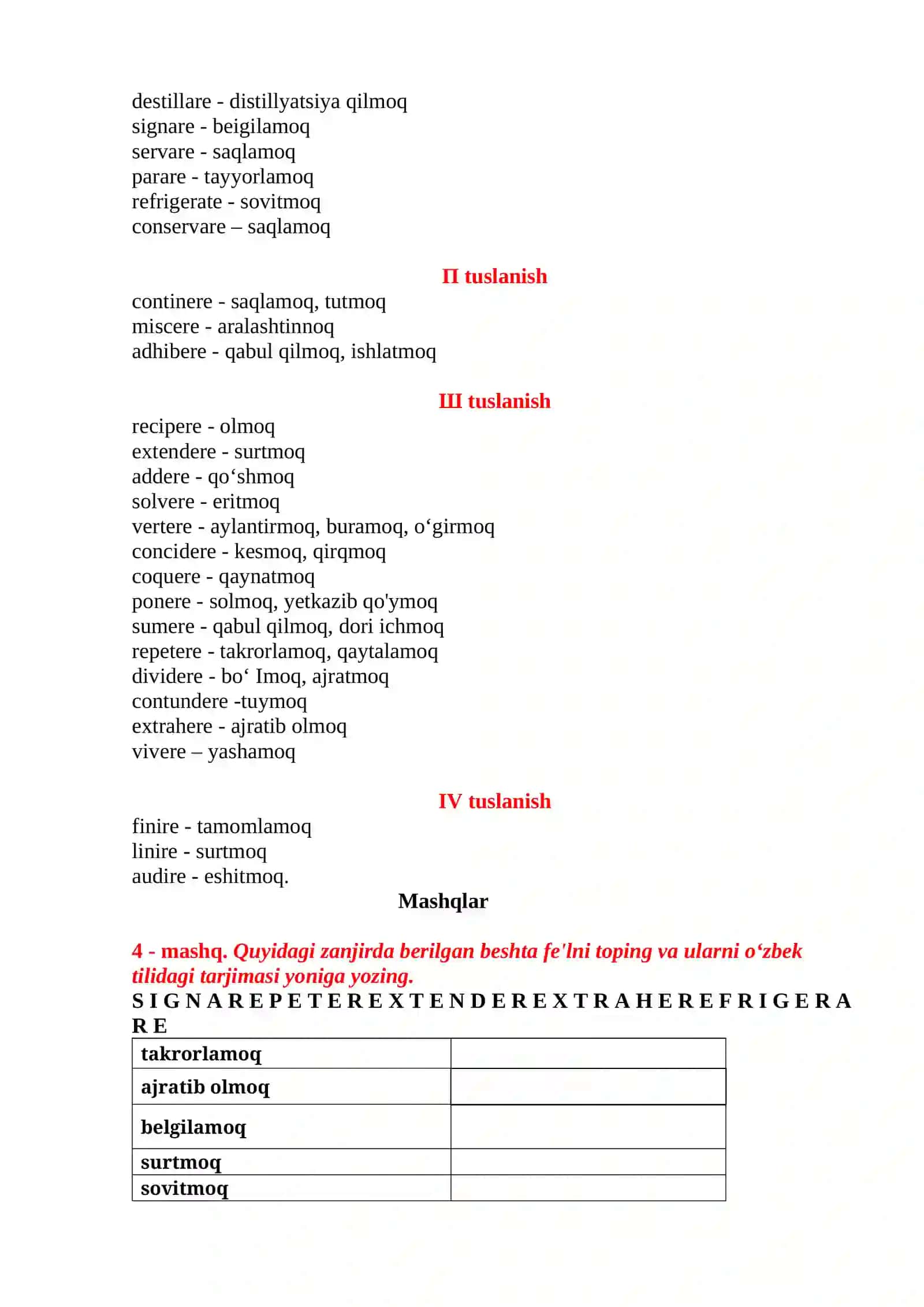 Fe’l va uning grammatik kategoriyalari 3