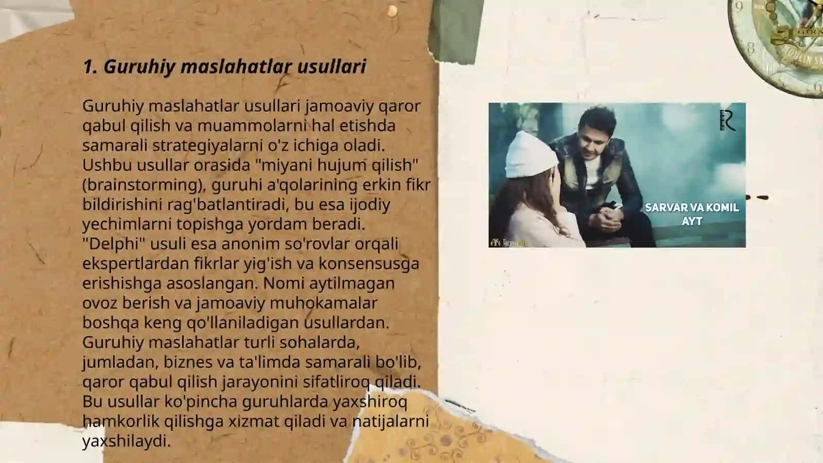 Guruhiy maslahatlar usullari 3
