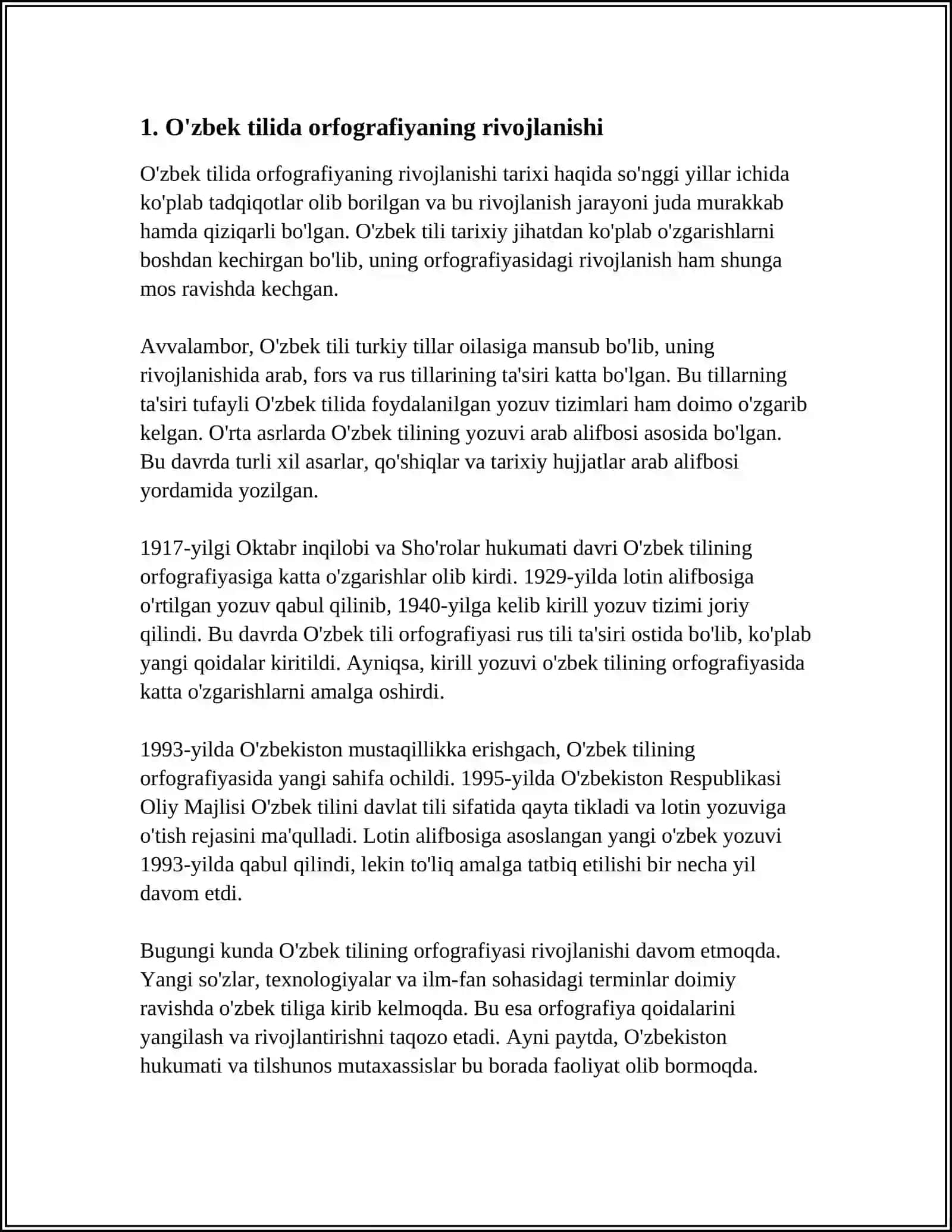 ORFOGRAFIYA MAVZUSIGA OID ILMIY MAQOLA TAYYORLASH 3