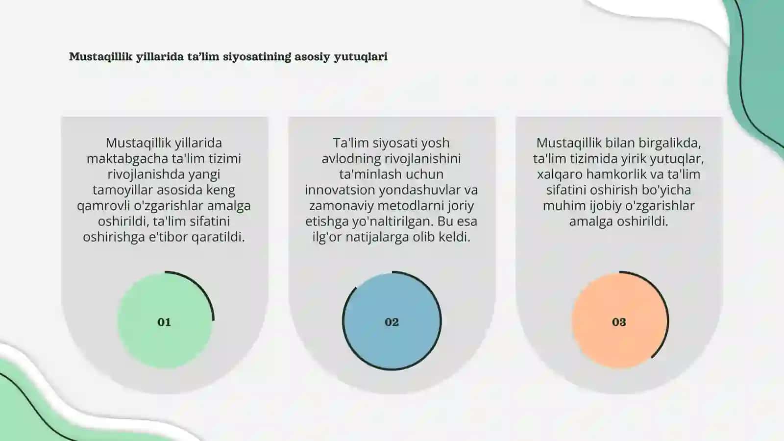 Mustaqillik yillarida maktabgacha taʼlim tizimini rivojlantirish tamoyillari va asosiy yoʻnalishlari 3