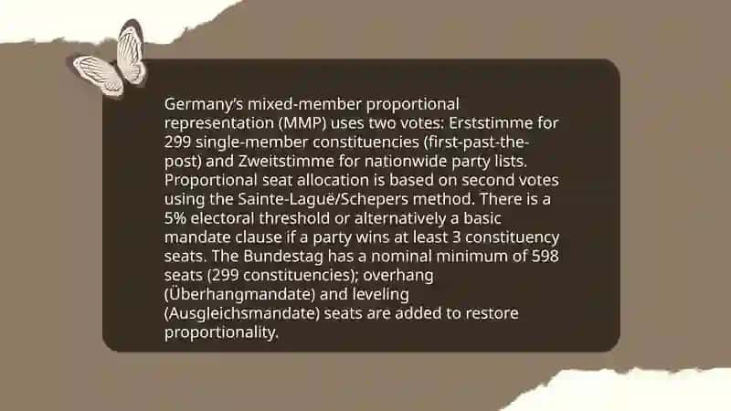 Parliament elections and party system in Germany 3