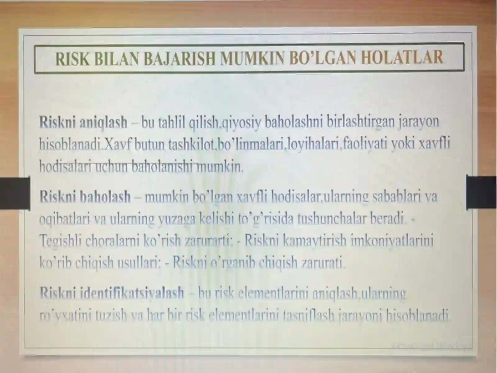 Risk va qaytimning mohiyati va ularning hisoblanishi 3