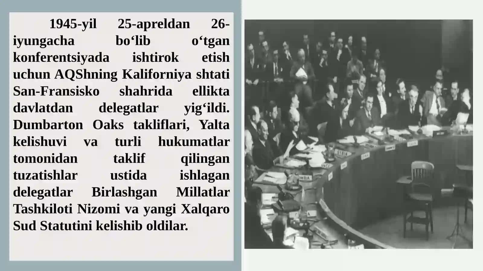 XALQARO MINOSABATLAR VA DIPLOMATIYA TARIXI 3