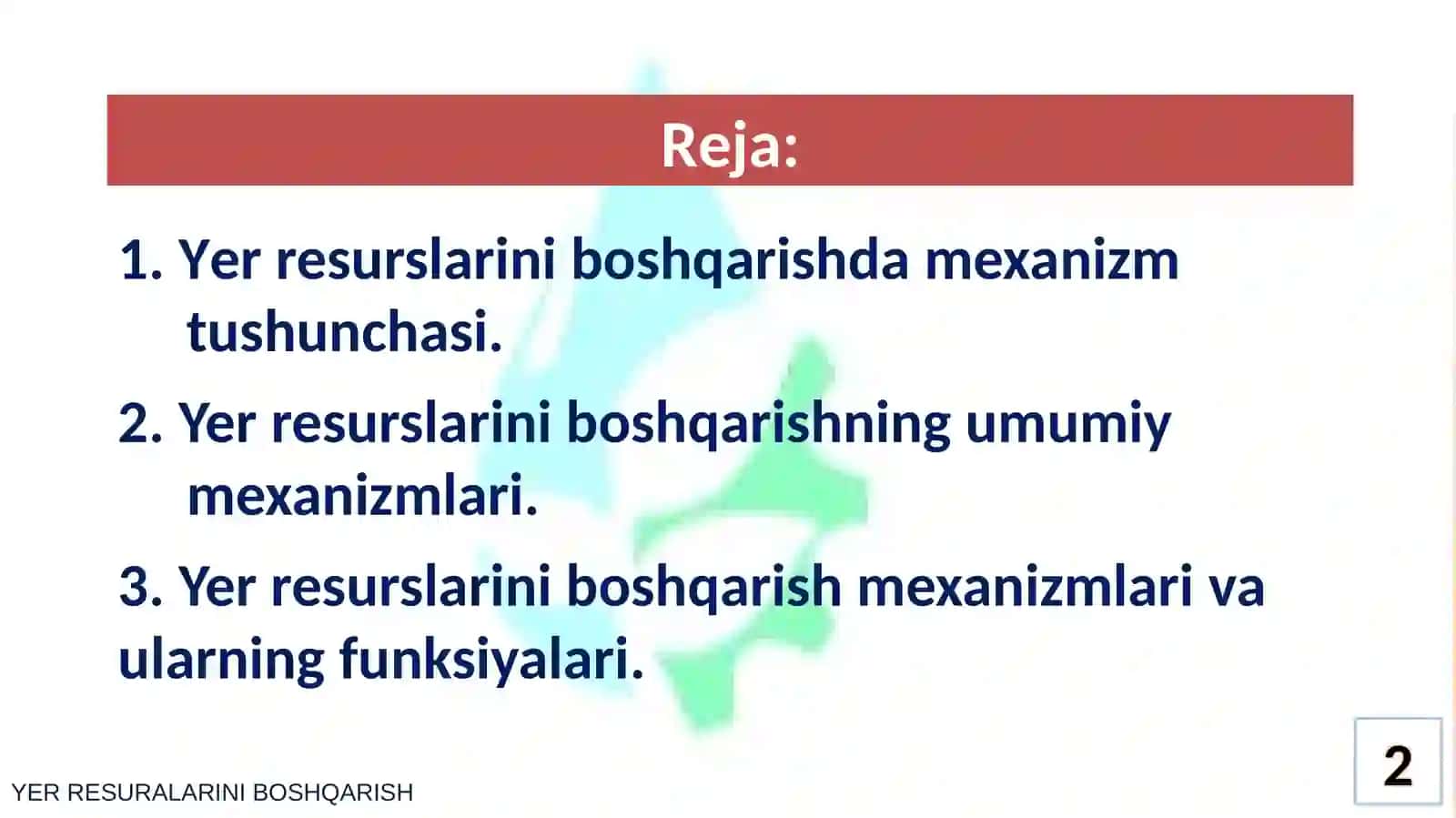 Yer resurslarini boshqarish 3