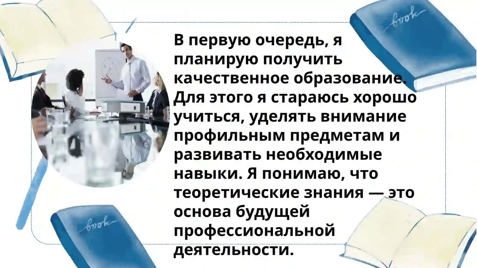 Мои планы по освоению выбранной профессии 3