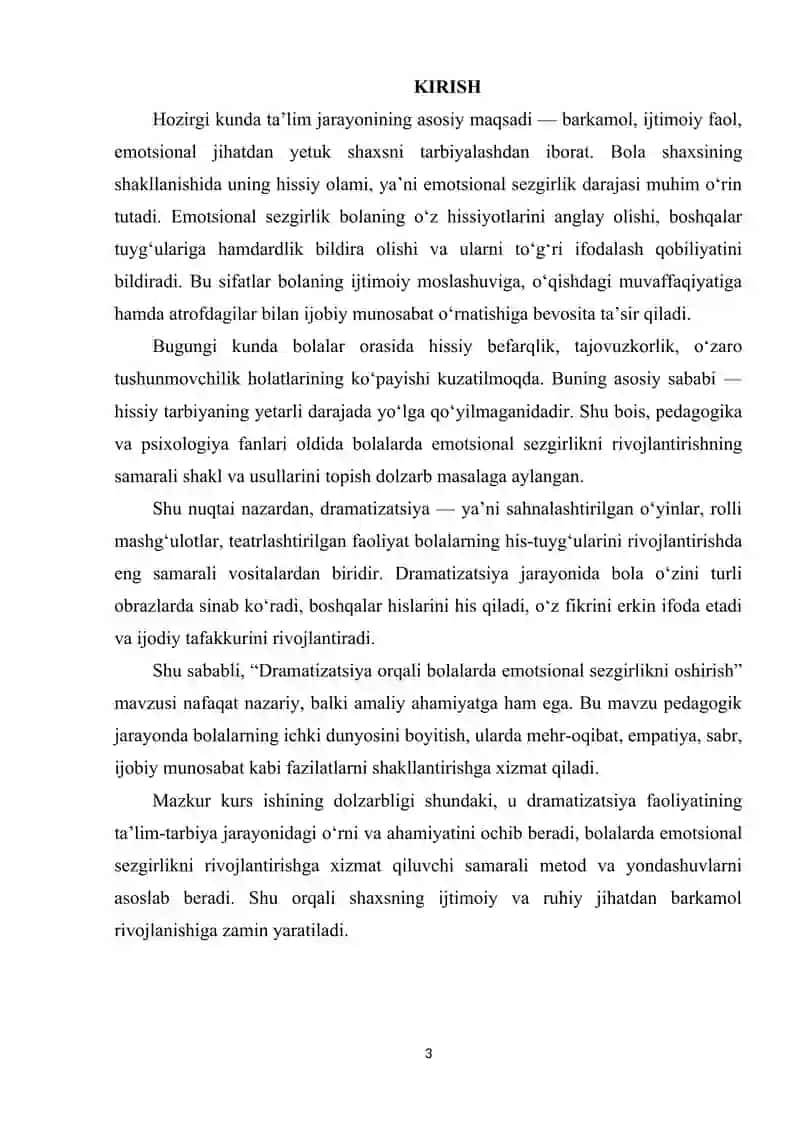 Dramatizatsiya orqali bolalarda emotsional sezgirlikni oshirish 3