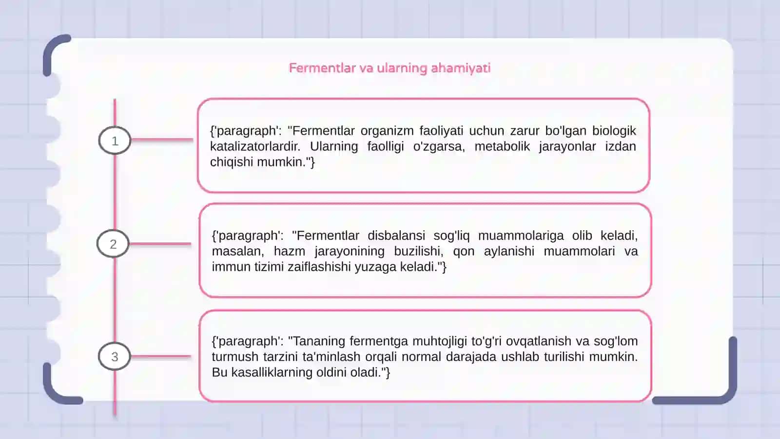 Fermentlar faolligining o' zgarishi natijasida kelib chiqadigan kasalliklar 3