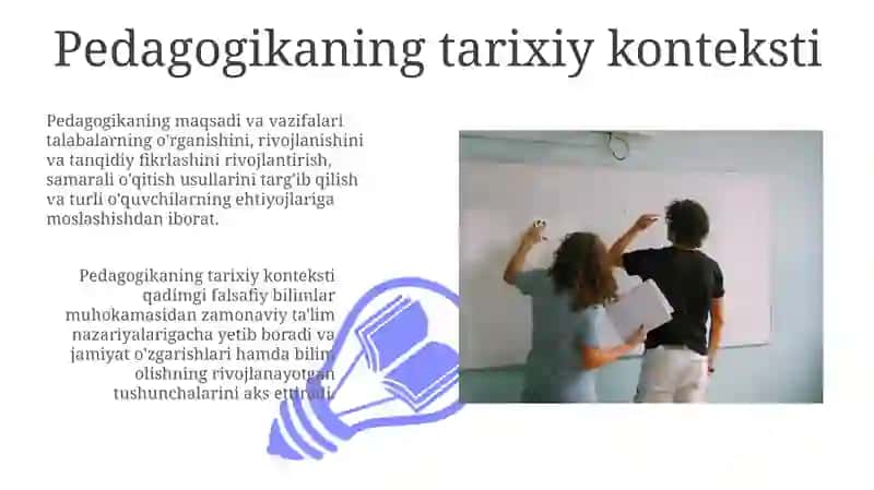 Pedagogika fani va uning maqsad va vazifalari 3