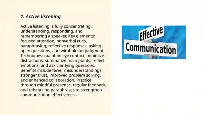 Effective communication 3