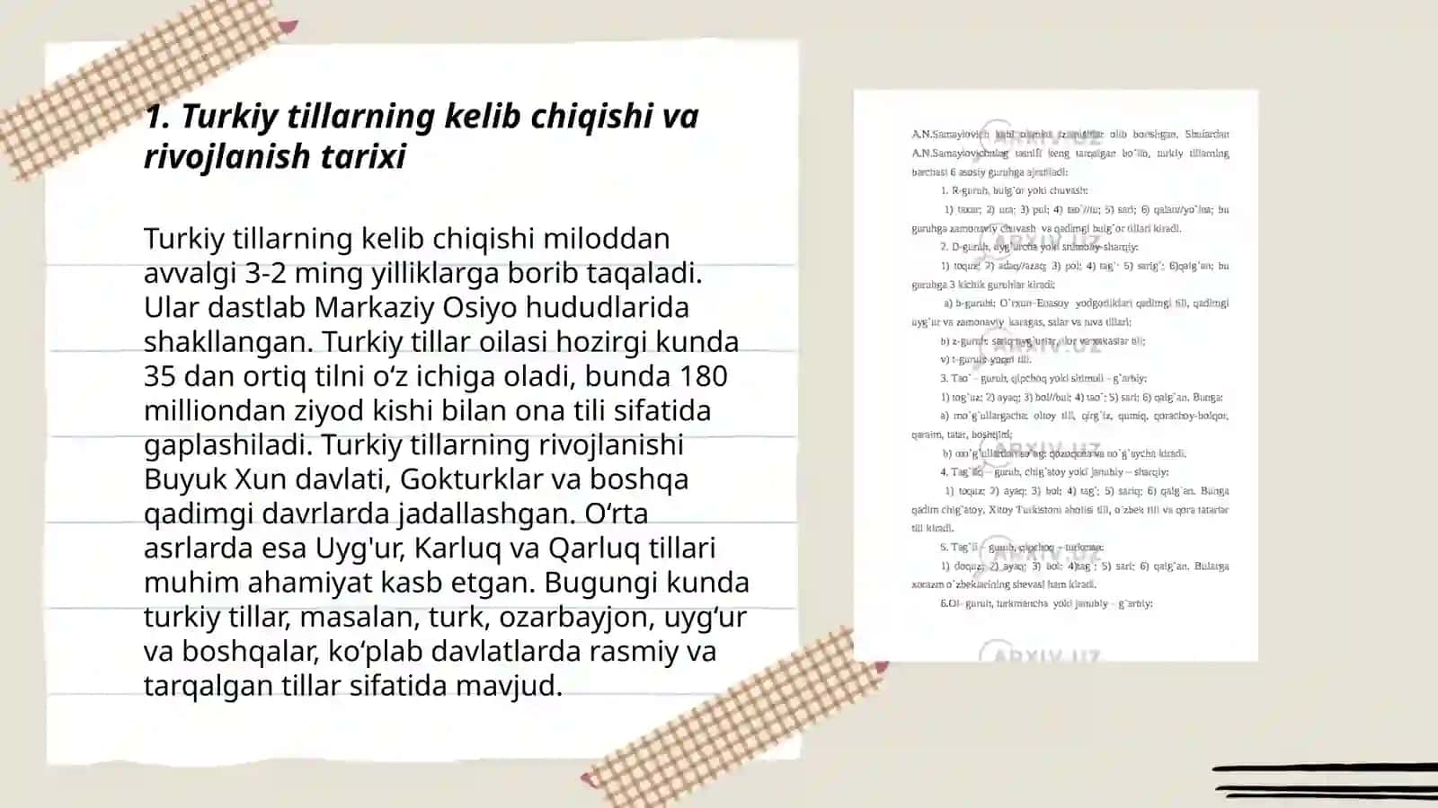 Turkiy tillar grammatik qurilishining tarixiy, tipologik xususiyatlari 3