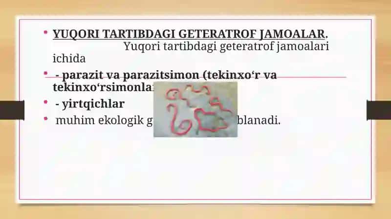 Madaniy senozlarning tiriklik jamoalarini tur tarkibi bilan tanishish 3