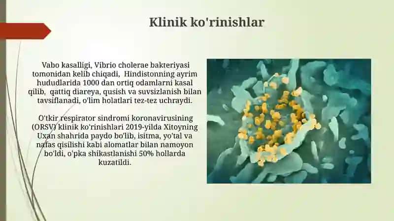 Ushbu patogenlarning tarqalishi va ta'siri 3