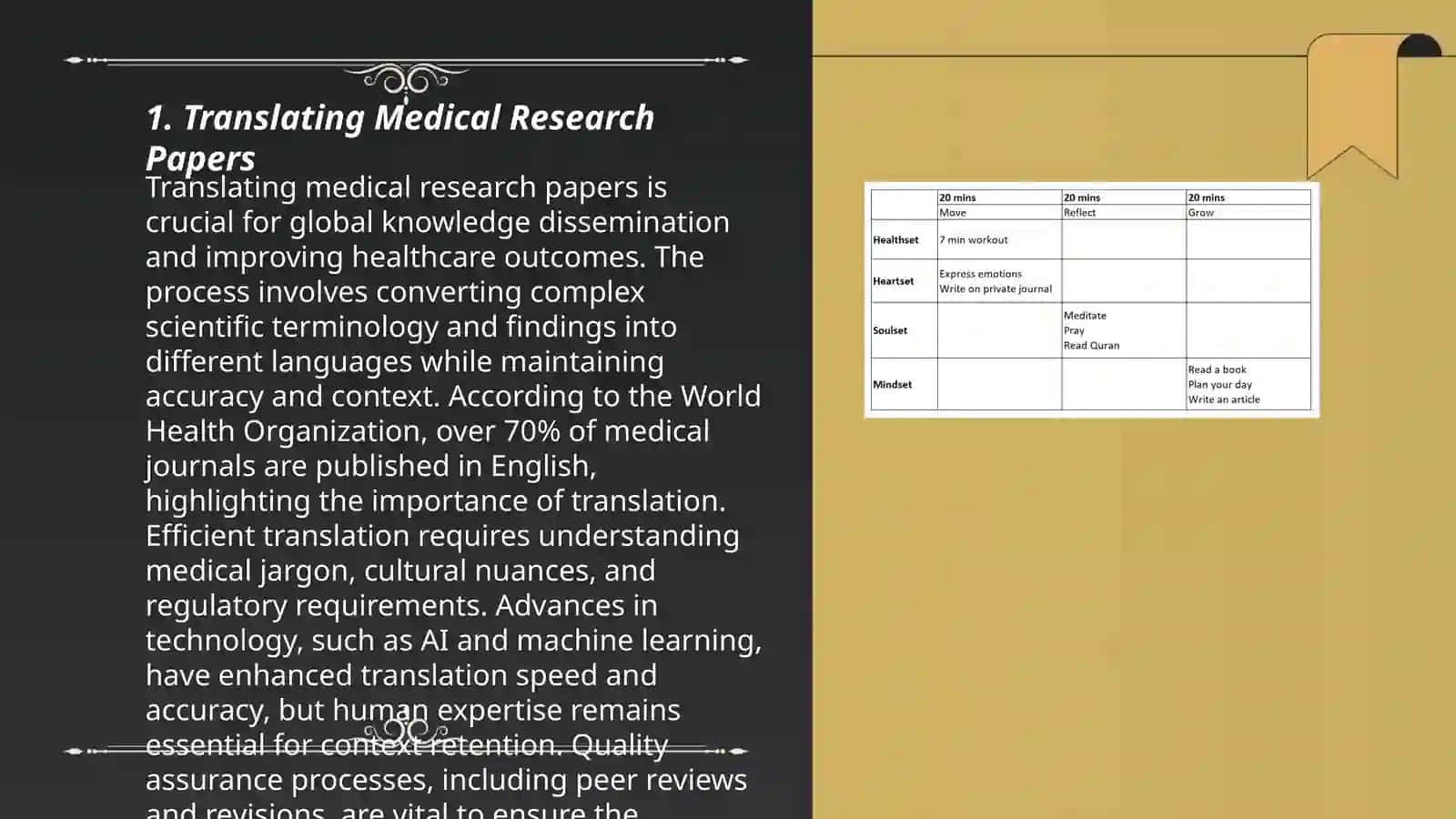 Translating Medical Research Papers 3