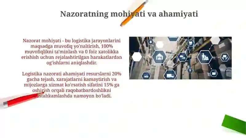 LOGISTIK TIZIMNI BOSHQARISHDA KONTROLLINGNING XUSUSIYATLARI 3