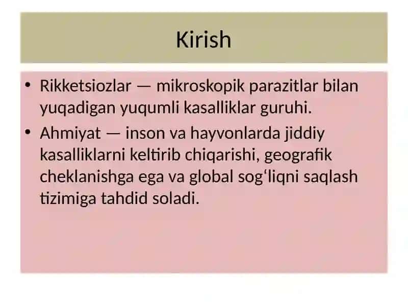 Rikketsiozlar 3
