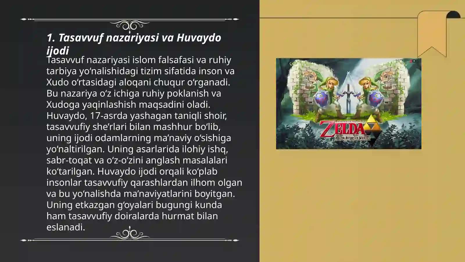 Huvaydo ijodida tasavvufiy timsollar olami 3