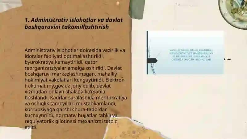Administrativ islohotlar va davlat boshqaruvini takomillashtirish 3