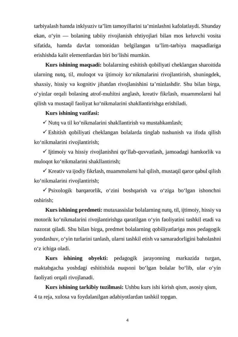 Maktabgacha yoshdagi eshitishida nuqsoni bo‘lgan bolalarni tarbiyalashda oʻyinlardan foydalanish 3