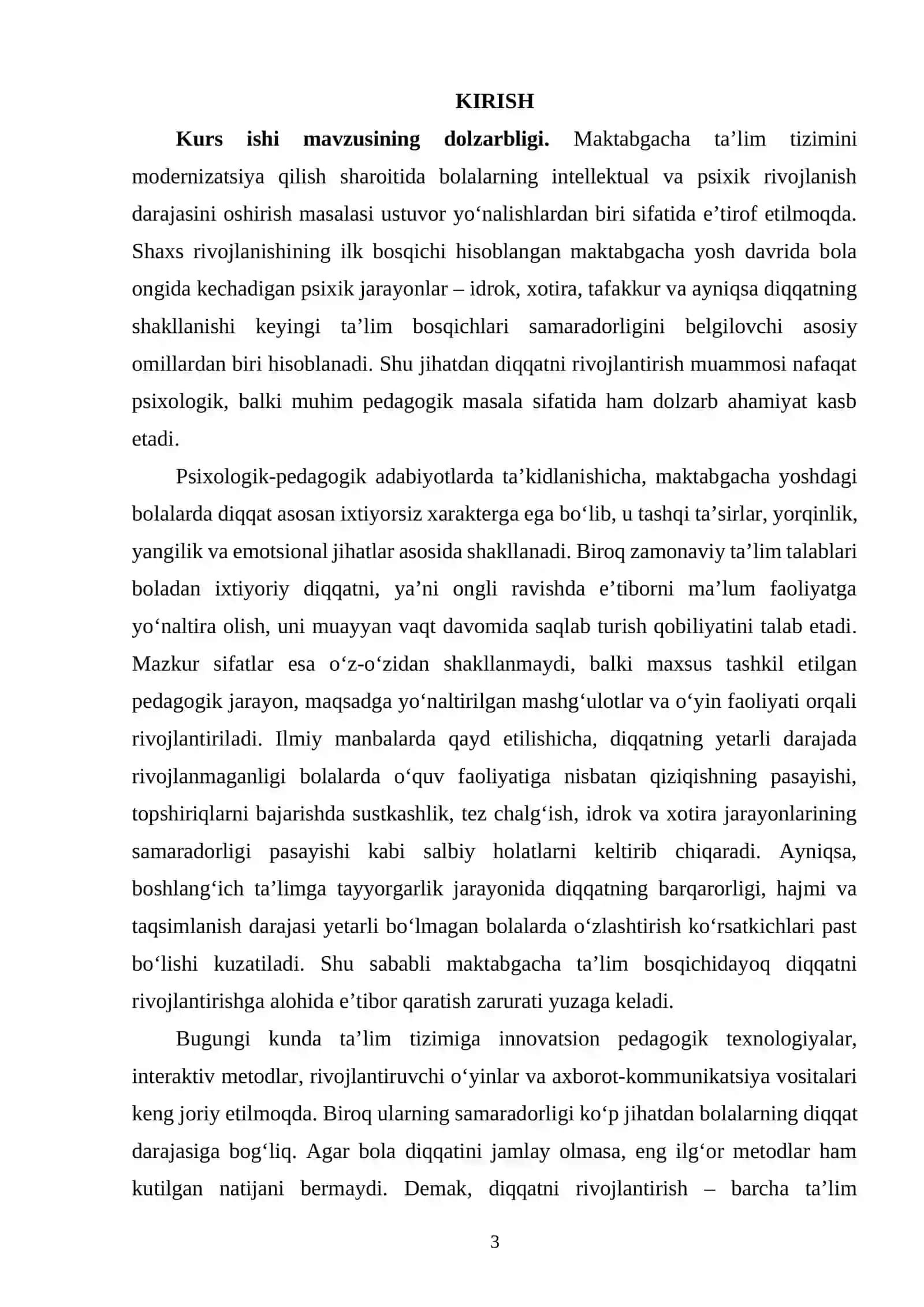 Maktabgacha yoshdagi bolalarda diqqatni rivojlantirish usullari 3