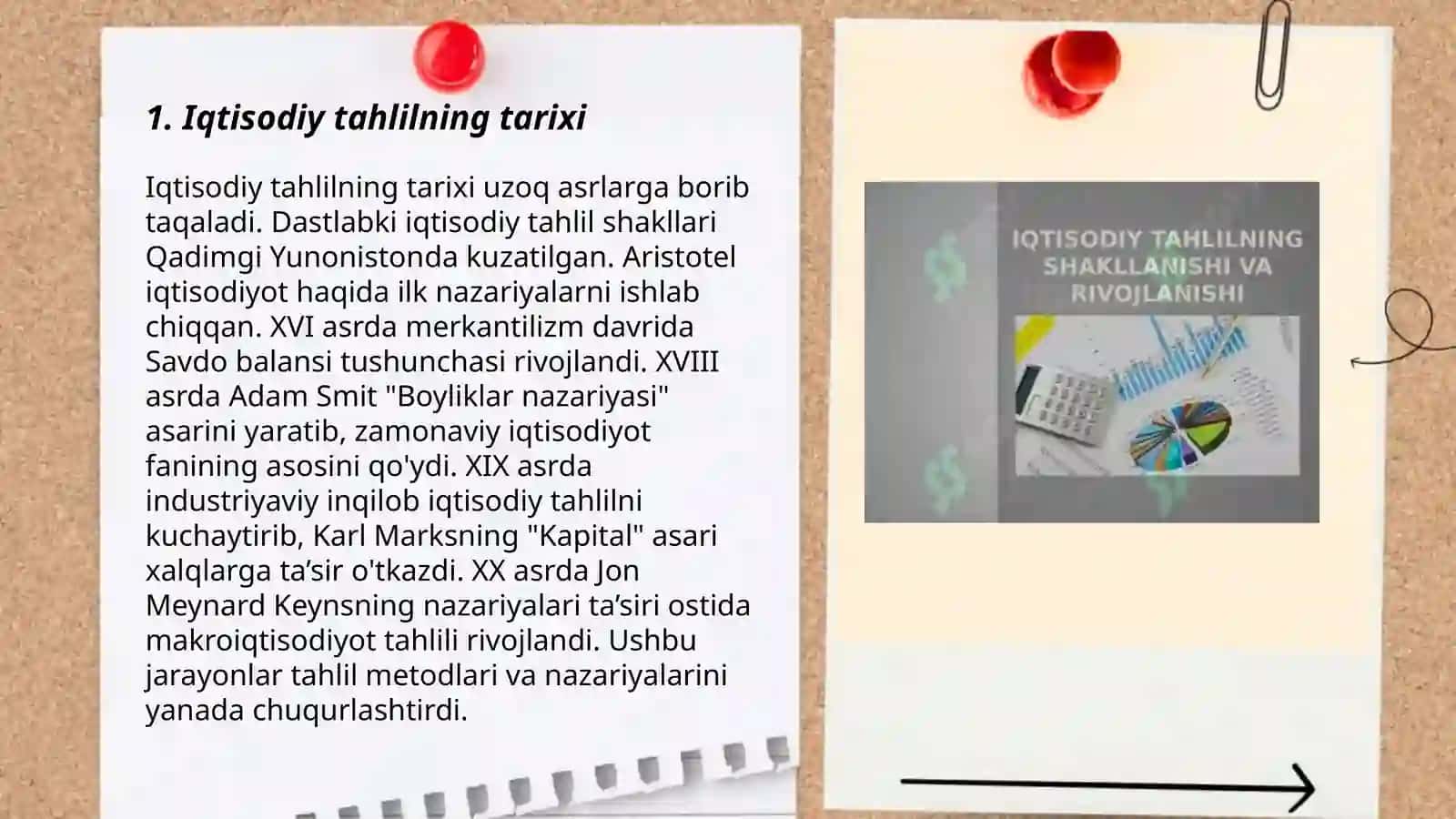 Iqtisodiy tahlilning fan sifatida shakllanishi 3