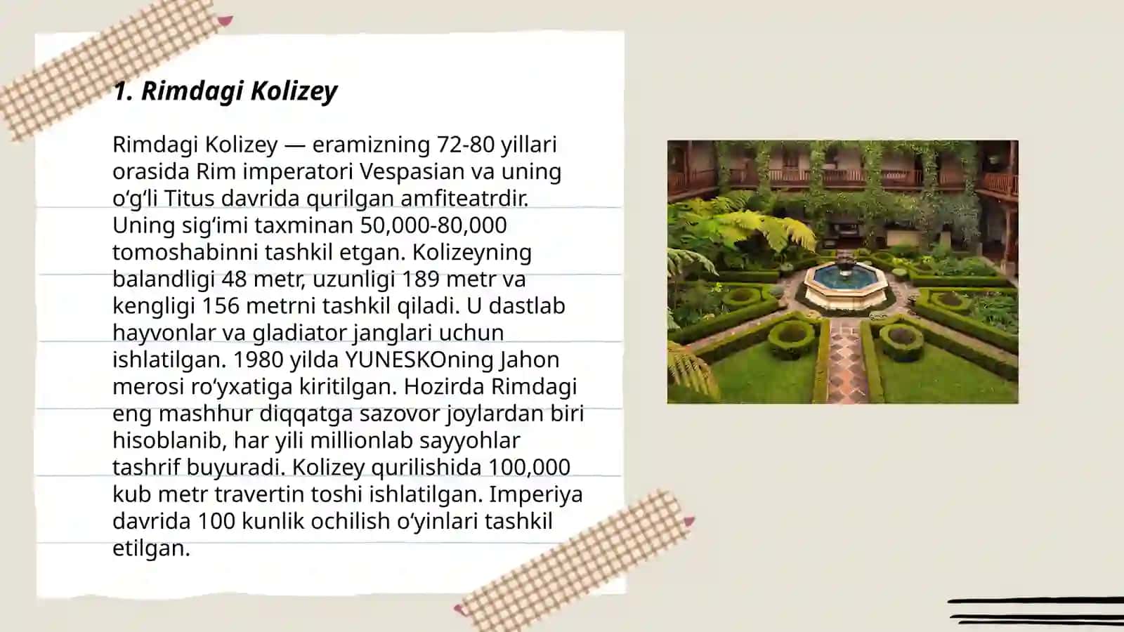 Rimdagi Kolizey 3