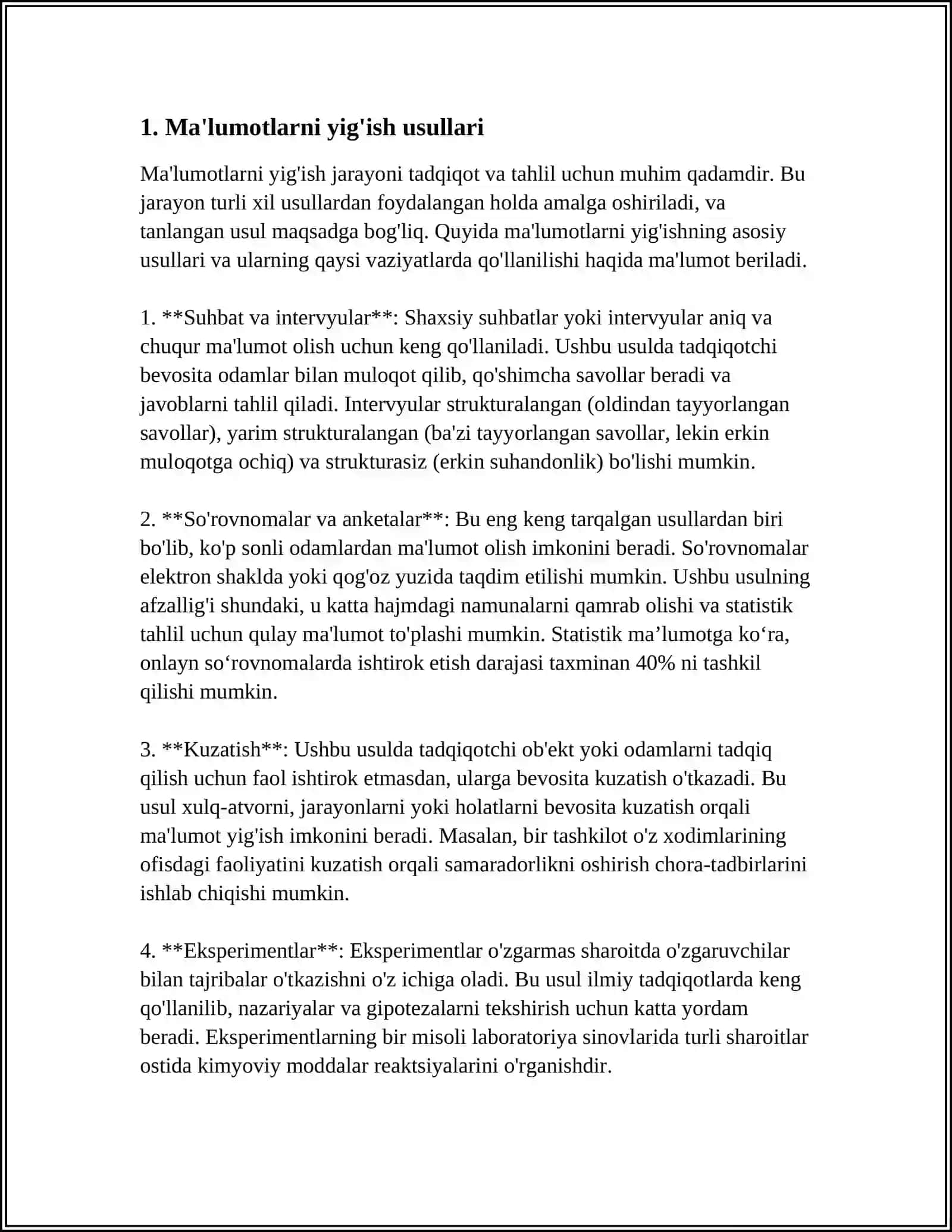 MA'LUMOTLARNING INTELEKTUAL TAXLIL BOSQICHLARI VA ASOSIY G'OYALARI 3
