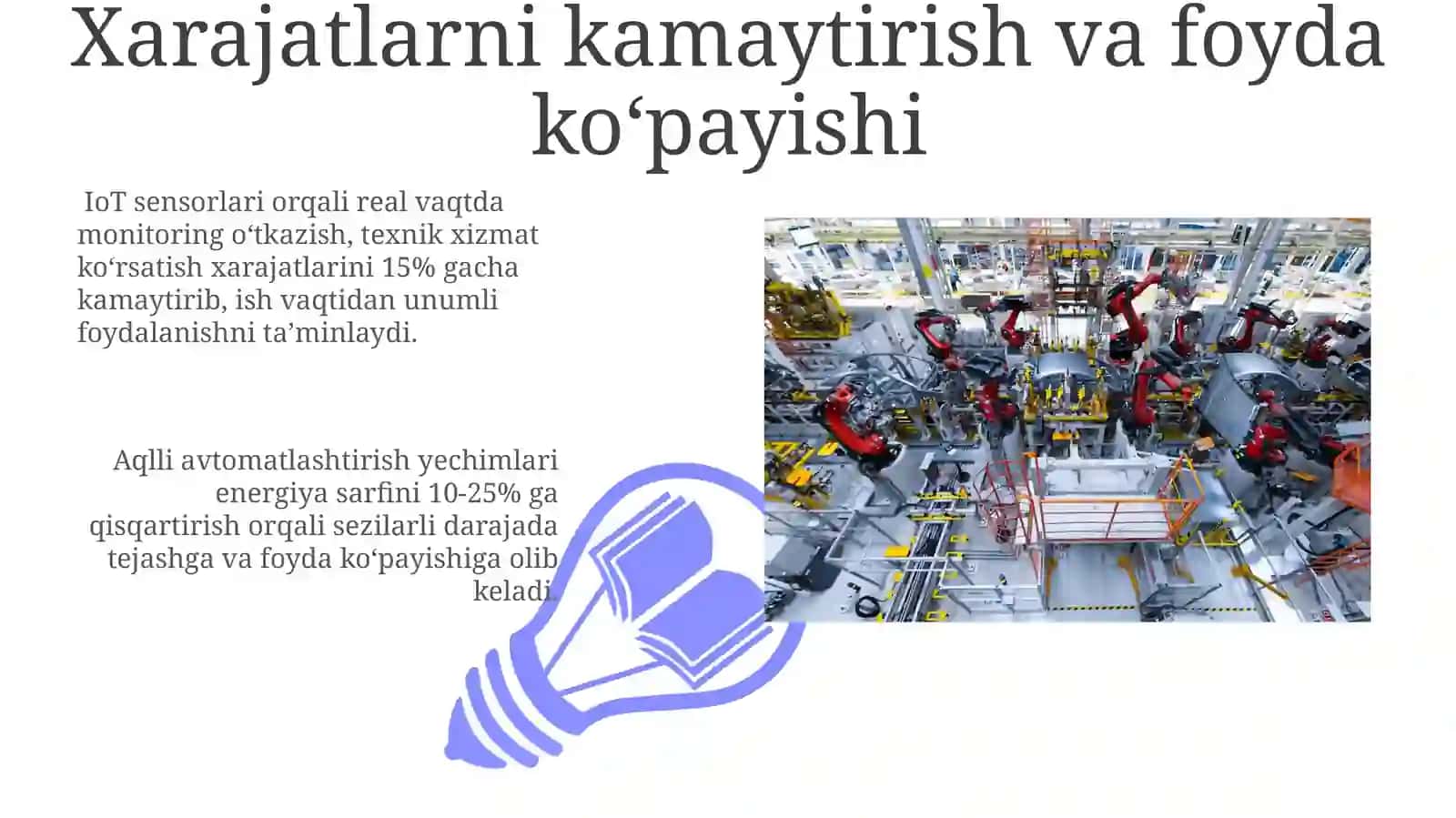 IoT va Avtomatlashtirishning Sanoatdagi O'rni 3