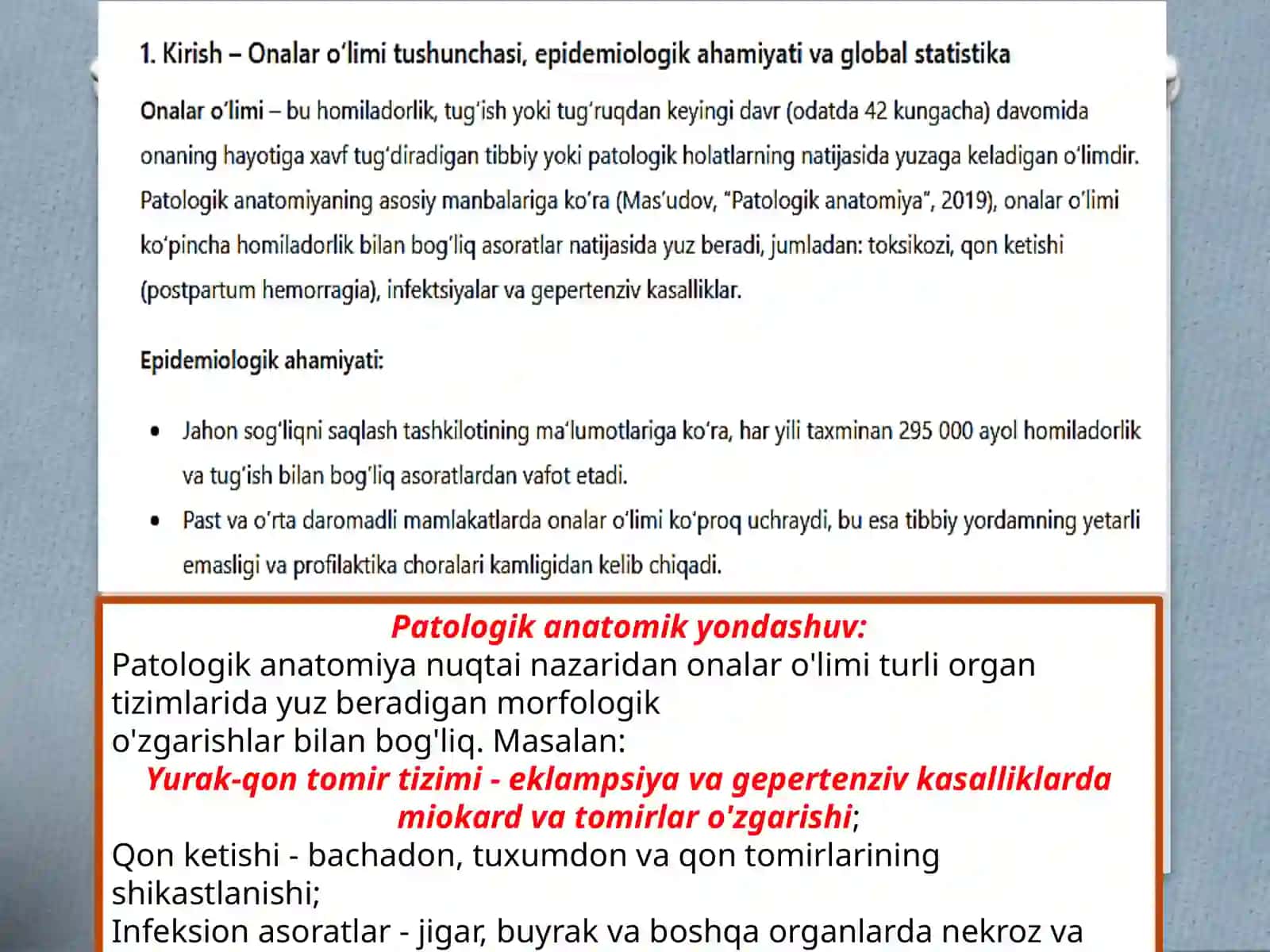 Patalogik ANATOMIYA 3