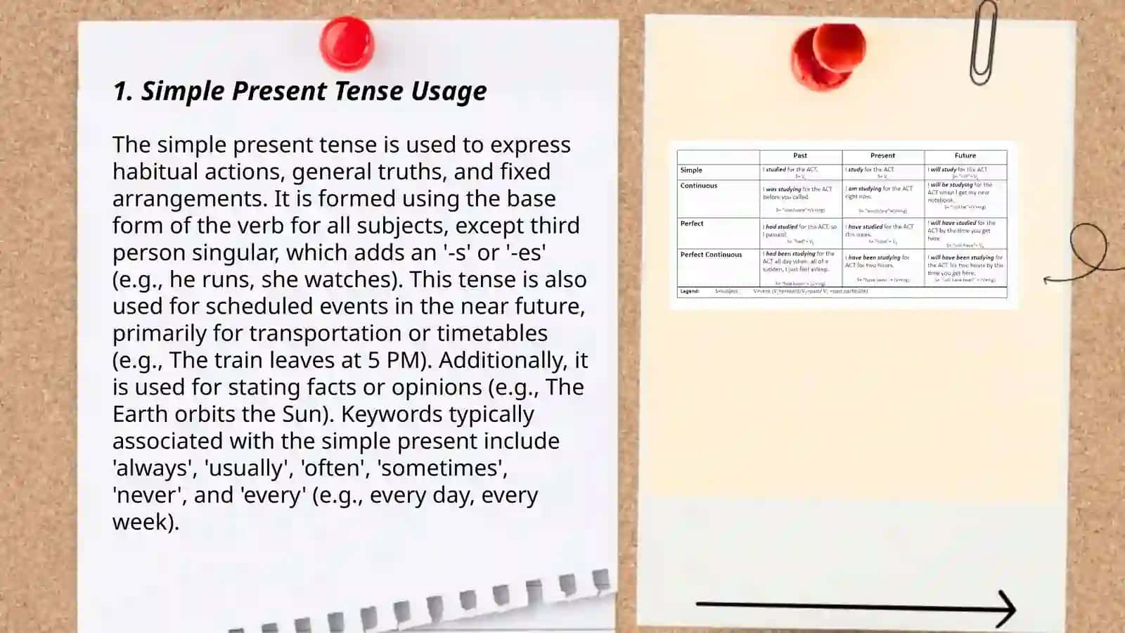 Simple tenses 3