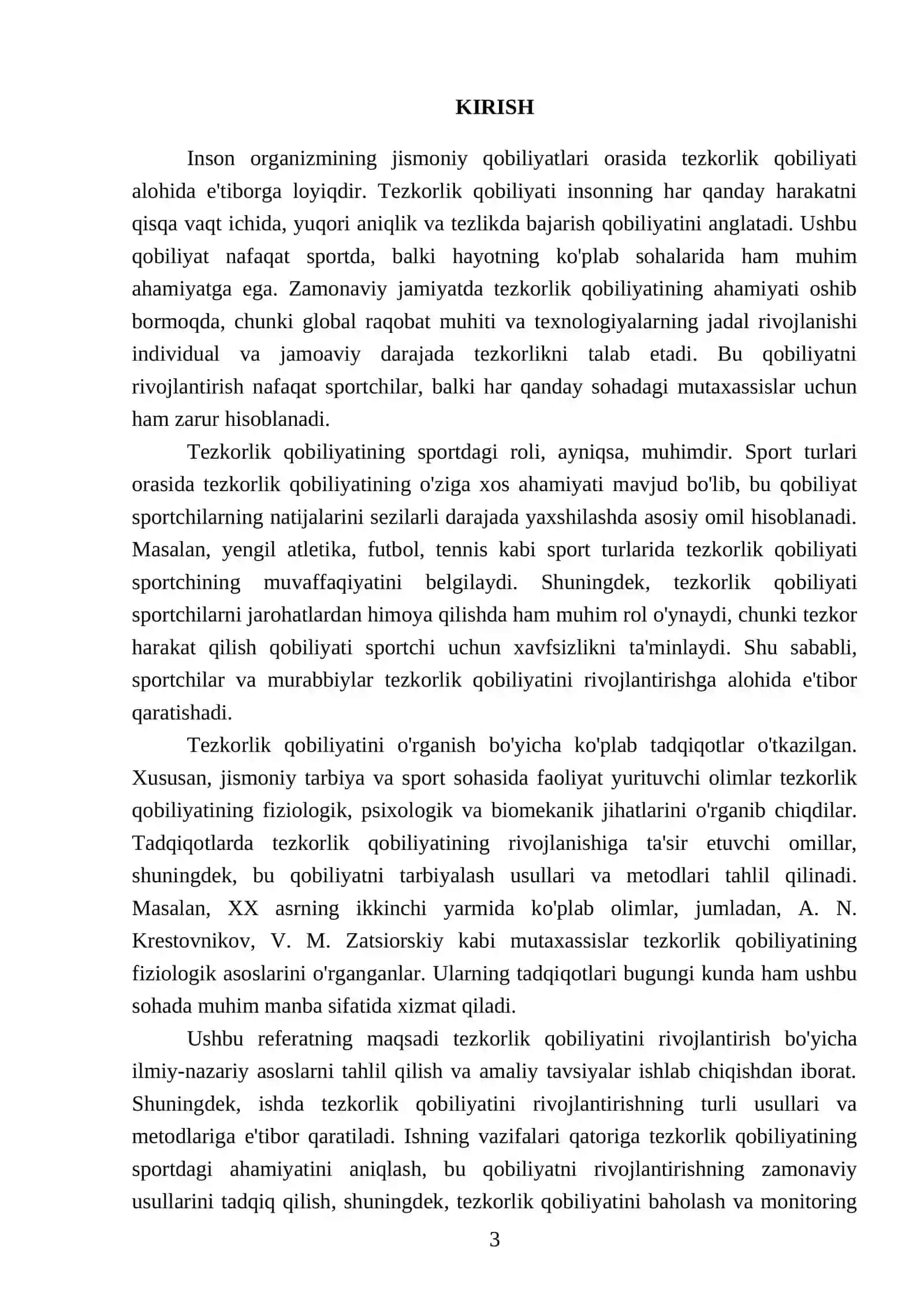 Tezkorlik qobiliyatini tarbiyalash 3