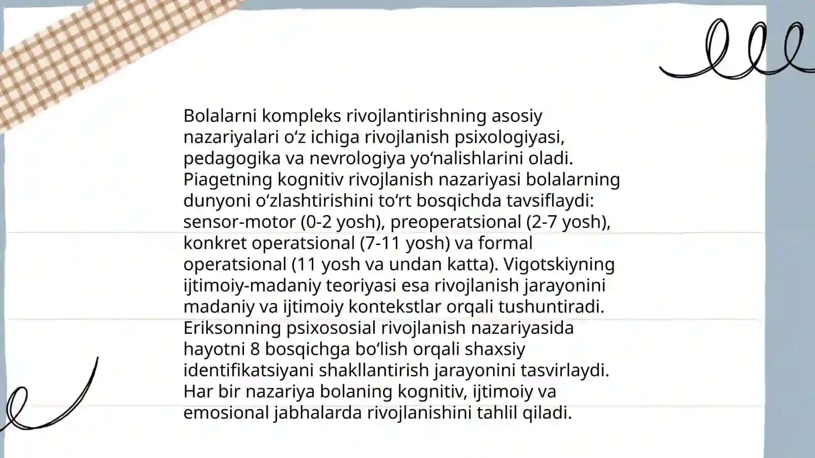 Ta’lim va tibbiy muassasalarda bolalarni kompleks rivojlantirish tamoyillari 3