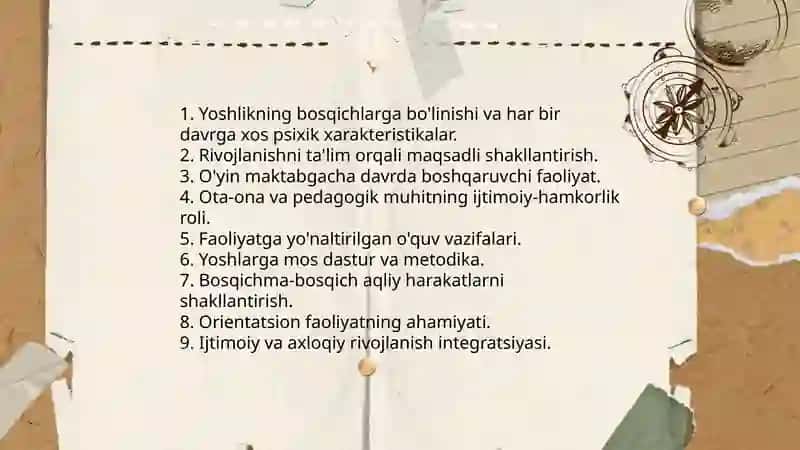 D.B. Elkoninning ta’lim nazariyasida psixik taraqqiyot qonuniyatlari 3