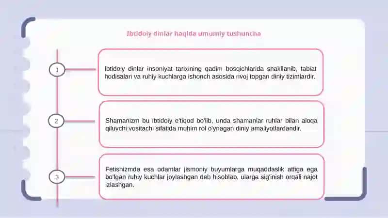 Shamanzm, Fetishizm ibtidoiy dinlar 3