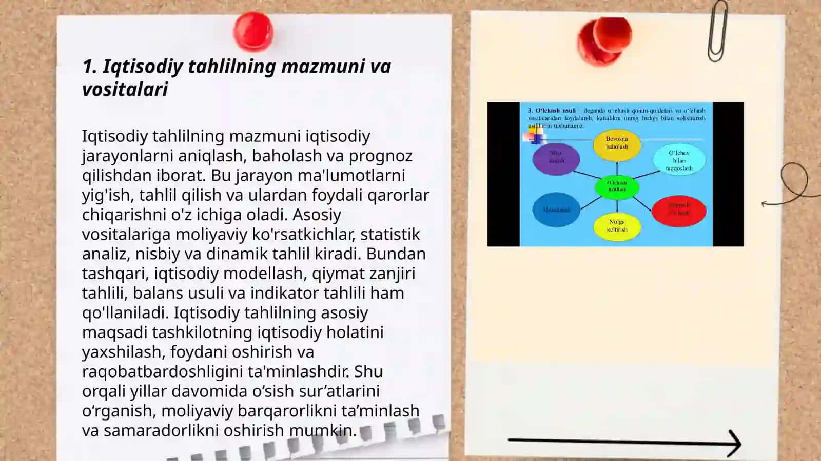 Iqtisodiy tahlilni mazminiga, davriga, obyekti ko'ra turlari 3