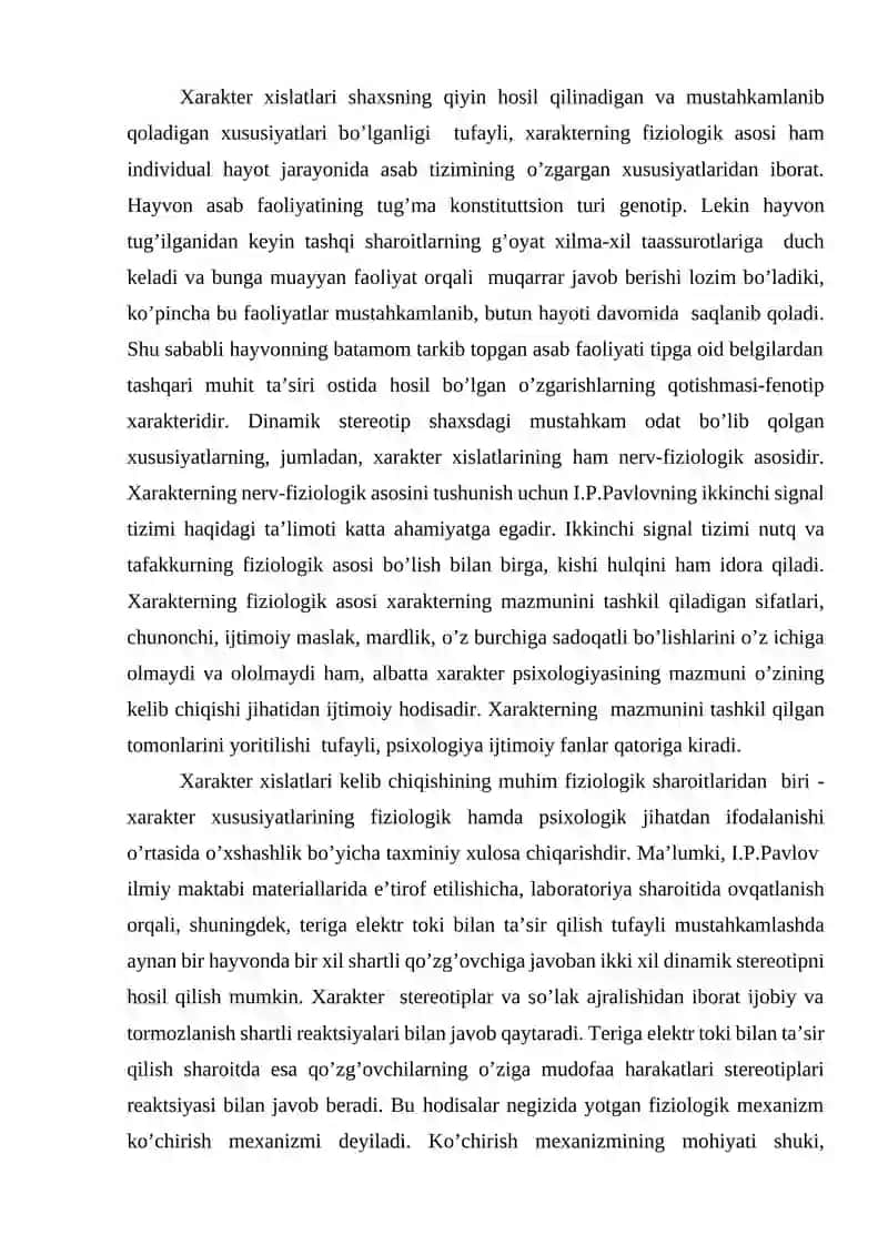 Xarakter haqida tushuncha 3