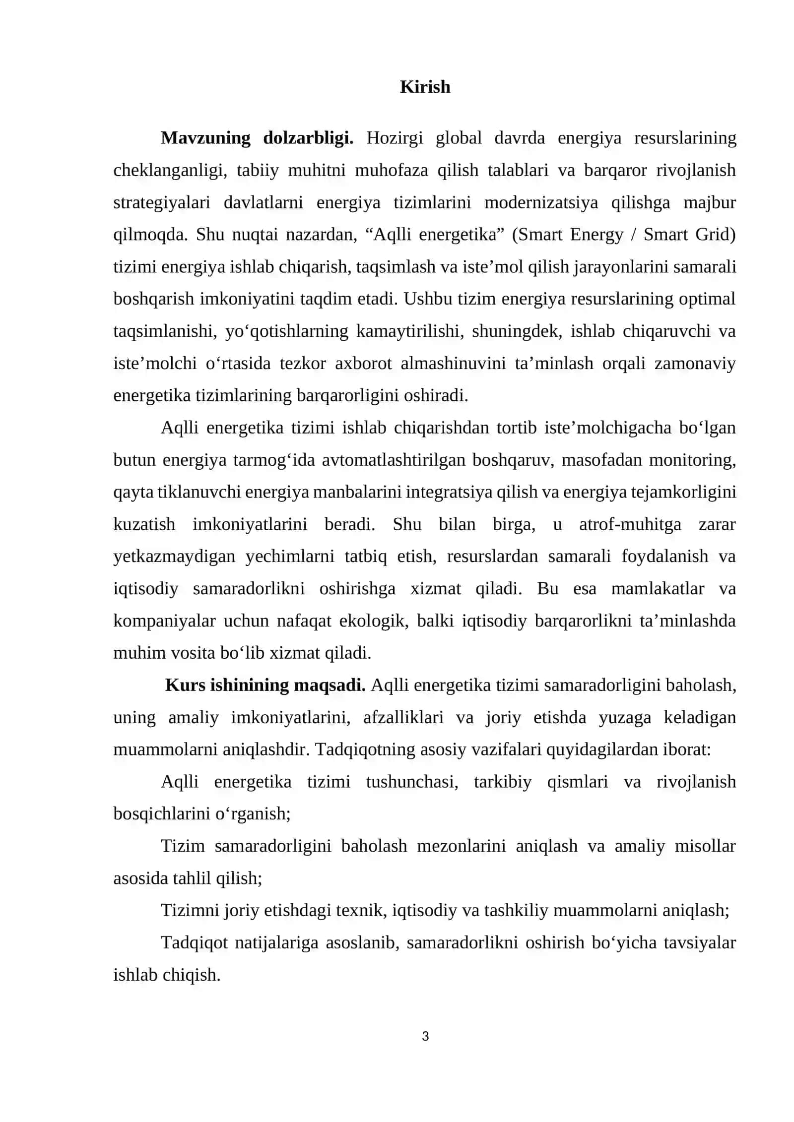 Aqlli energetika tizimi samaradorligini baholash 3