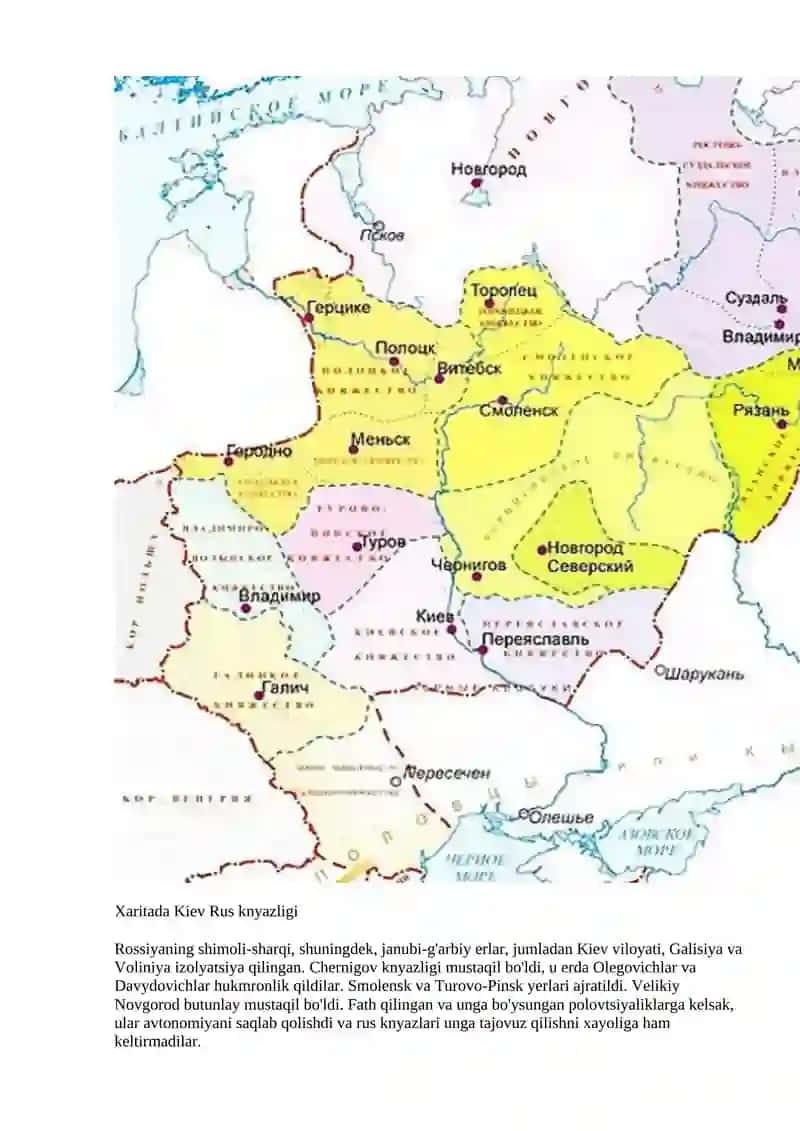 Kiev rusining parchalanishi 3