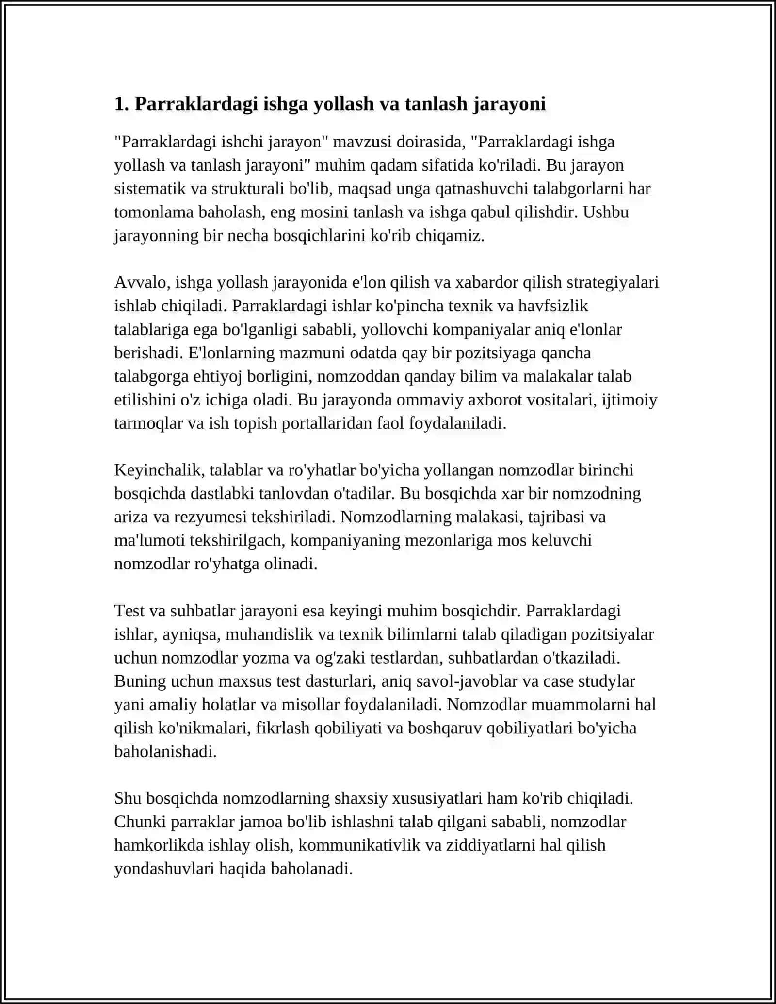 ISHCHI JARAYON 3