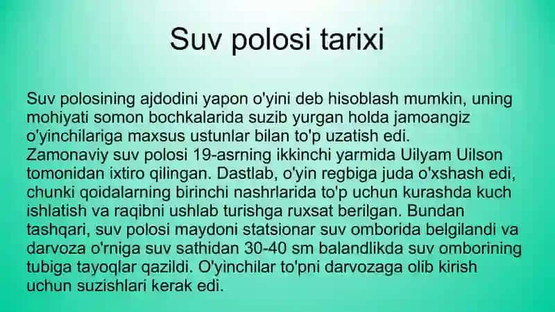 Suvda o‘ynaladigan milliy harakatli o‘yinlar 3