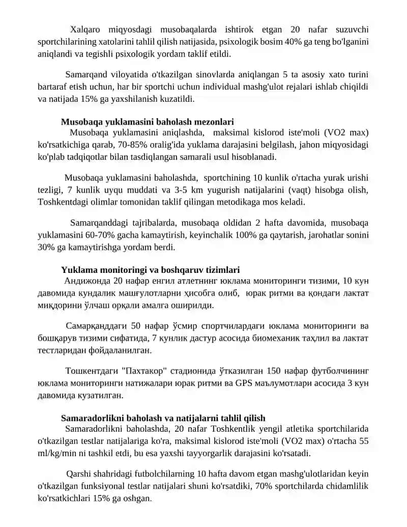 Trenirovka va musobaqa yuklamalari nazorati metralogik asaslari 3
