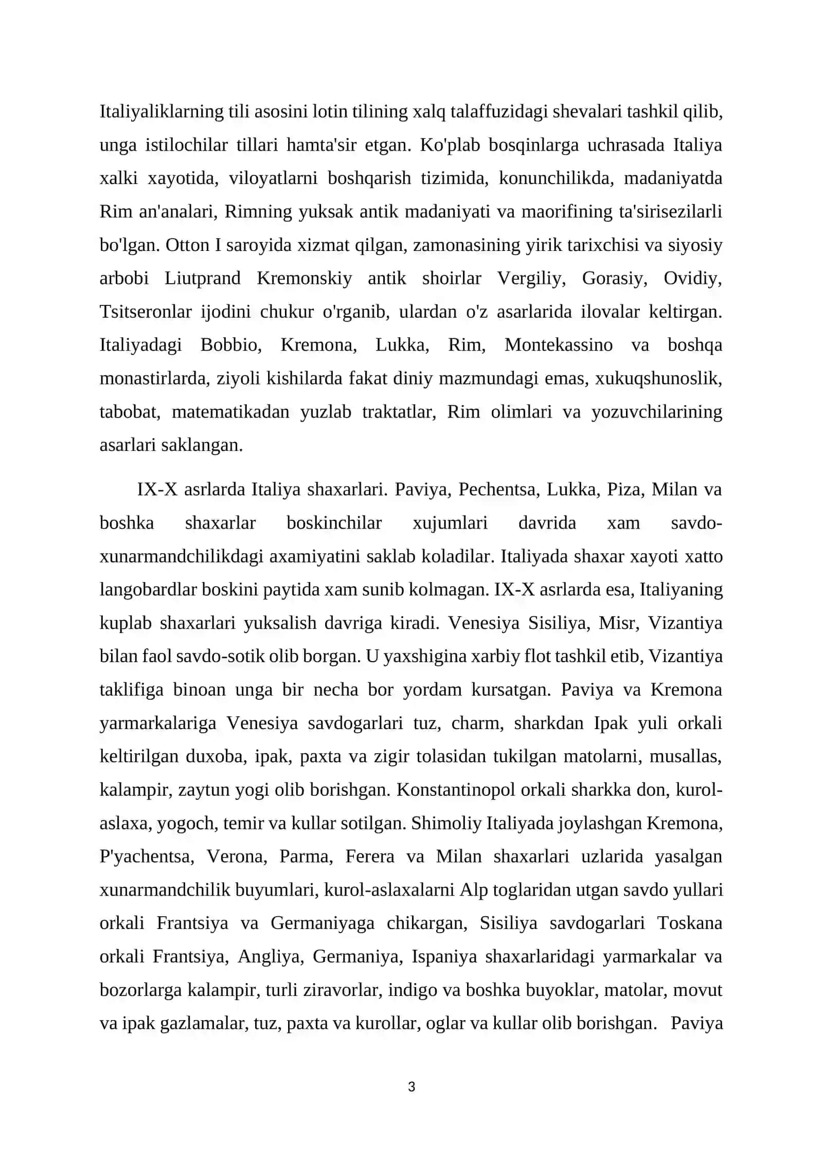 Italyada IX-Xasrlarda Siyosiy Vaziyat 3