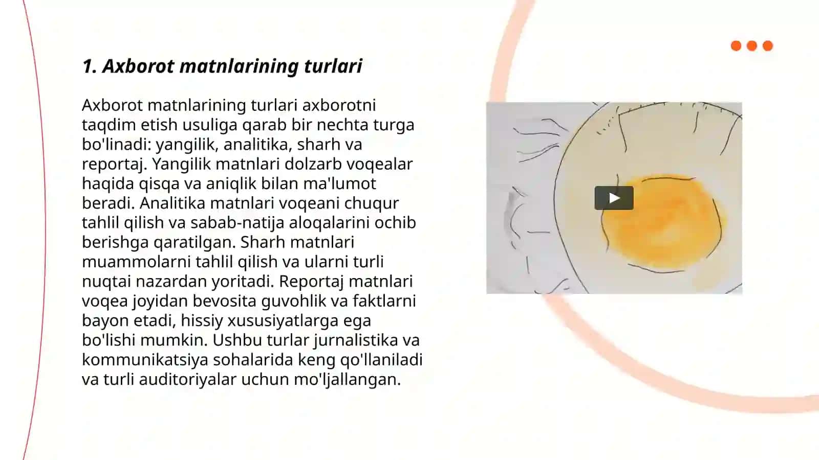 Axborot matnlari bilan ishlash va media madaniyat 3