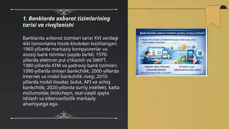 Banklarda axborot tizimlarini qollash 3