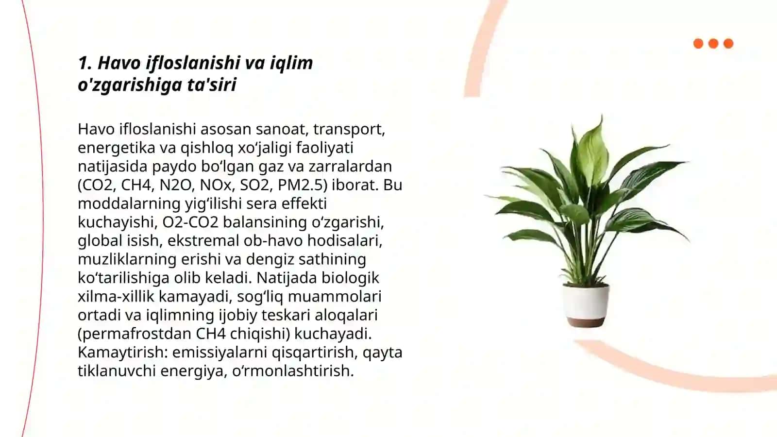 Inson faoliyatini tabiatga ta'siri va tabiatning javobi 3