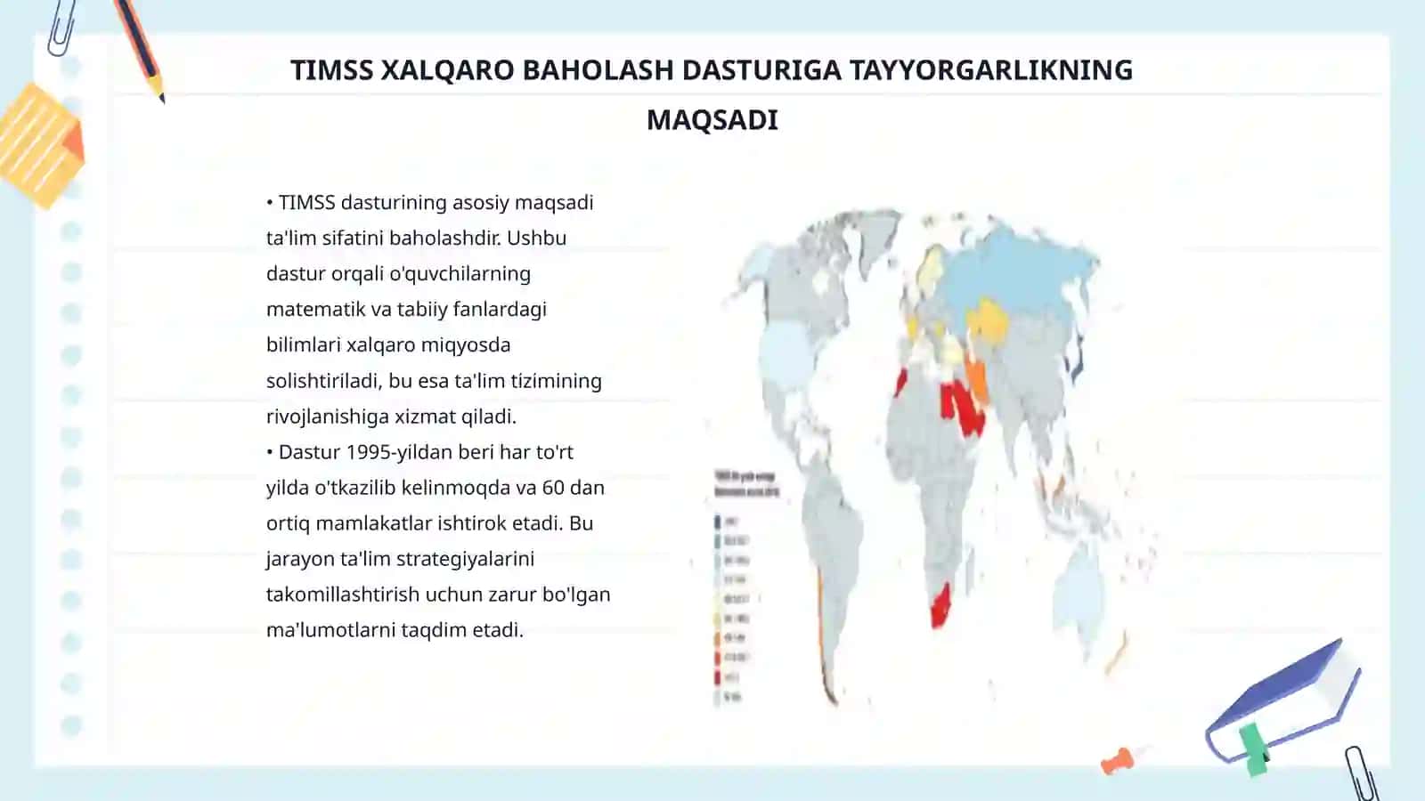 TIMSS XALQARO BAHOLASH DASTURIGA TAYYORGARLIK JARAYONIDA ZAMONAVIY AXBOROT KOMMUNIKATSIYA TEXNOLOGIYALARINI QOʻLLASH 3