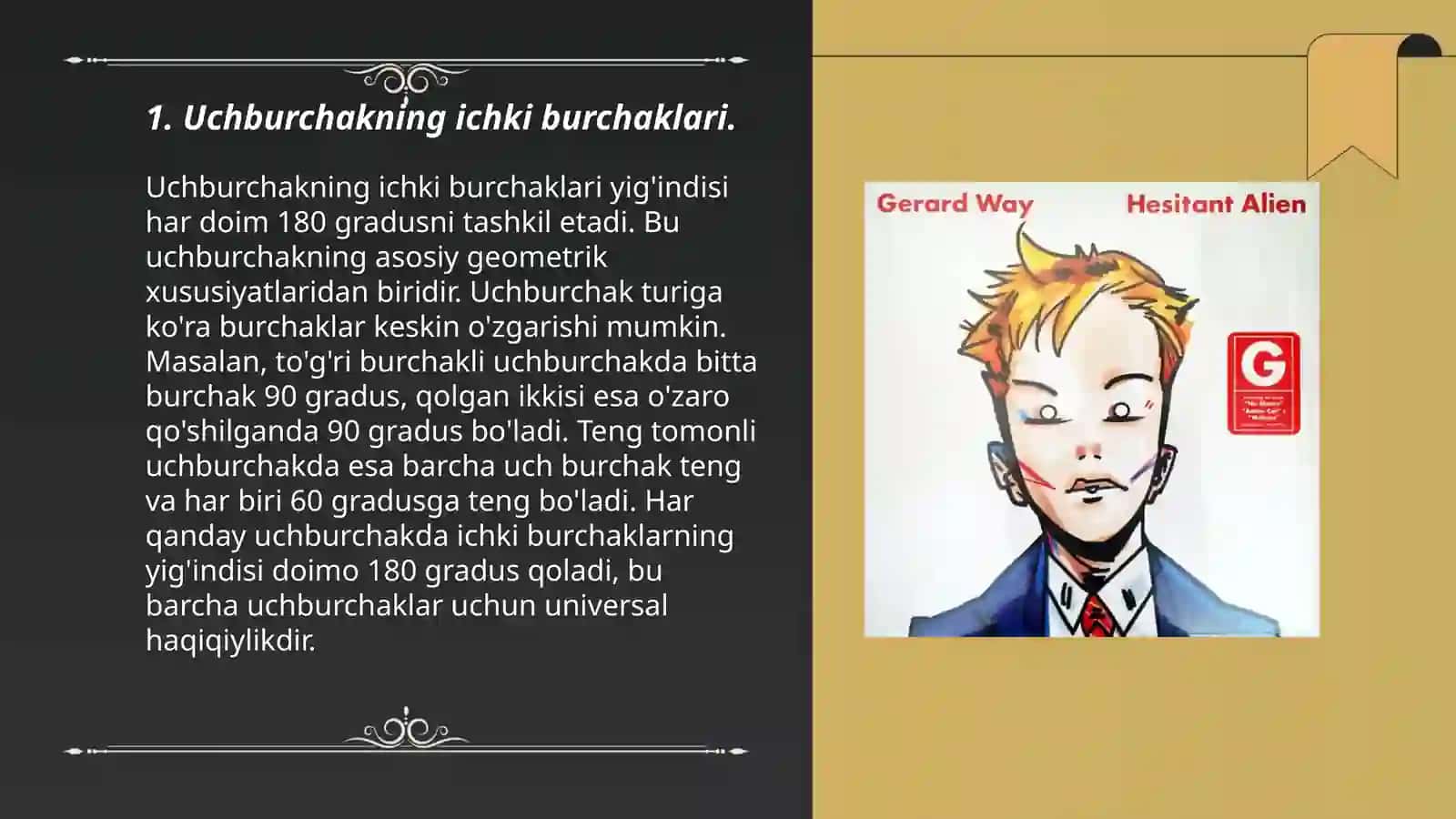 Ikkilangan burchak sinusi 3