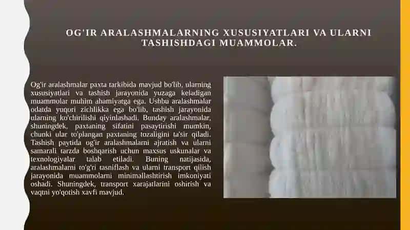 og'ir aralashmalarni tashish moslamasi 3