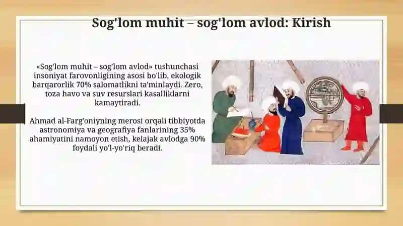 Sog'lom Muhit - Sog'lom Avlod: Tamal Toshlari 3